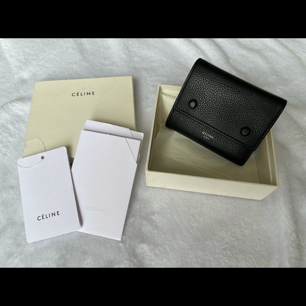 Authentic Celine Trifold Wallet